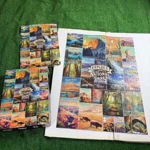 Explore Our National Parks 1000 Pieces Jigsaw Puzzle Made in USA by Latern Press